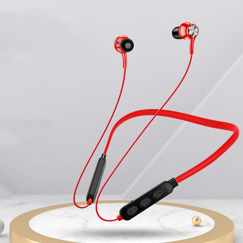 G03 Single And Binaural Neckband Sports Bluetooth Earphones - Mubimart - Bluetooth Neckband 