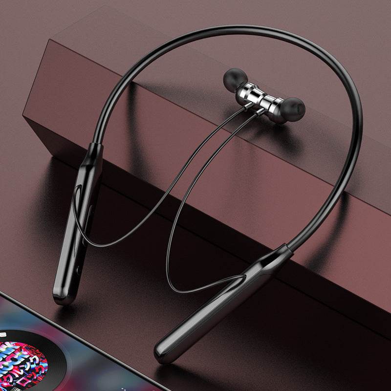 G06 Bluetooth-compatible Earphones Wireless Magnetic Neckband Headphones Earbuds Waterproof Sport Music Headset Stereo With Mic - Mubimart