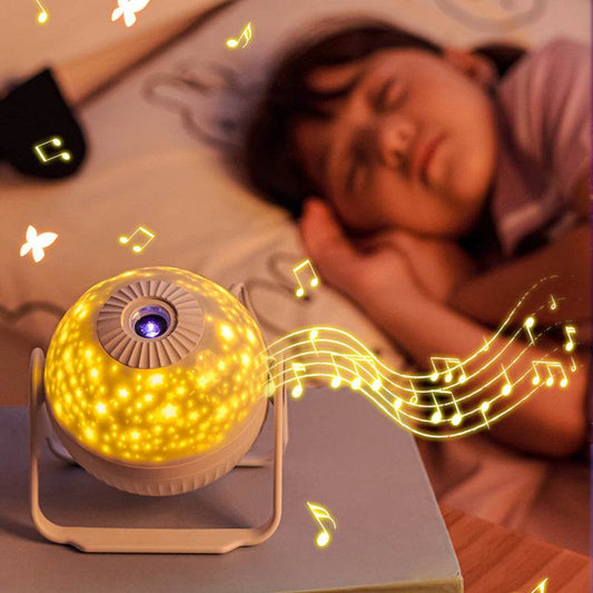 Galaxy Projector Starry Sky Projection Bedroom Bedside Decoration Night Light - Mubimart