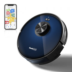 Geek Smart L7 Robot Vacuum Cleaner And Mop, LDS Navigation, Wi-Fi Connected APP, Selective Room Cleaning,MAX 2700 PA Suction, Ideal For Pets And Larger Home Banned From Selling On Amazon - Mubimart - Robot vacuums 