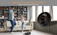 Geek Smart L8 Robot Vacuum Cleaner And Mop, LDS Navigation, Wi-Fi Connected APP, Selective Room Cleaning,MAX 2700 PA Suction, Ideal For Pets And Larger Home.Banned From Selling On Amazon - Mubimart -  