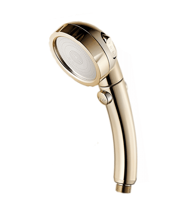 German supercharged household sprinkler bathroom shower rain shatter-resistant suit shower handheld flower wine bathroom shower head - Mubimart