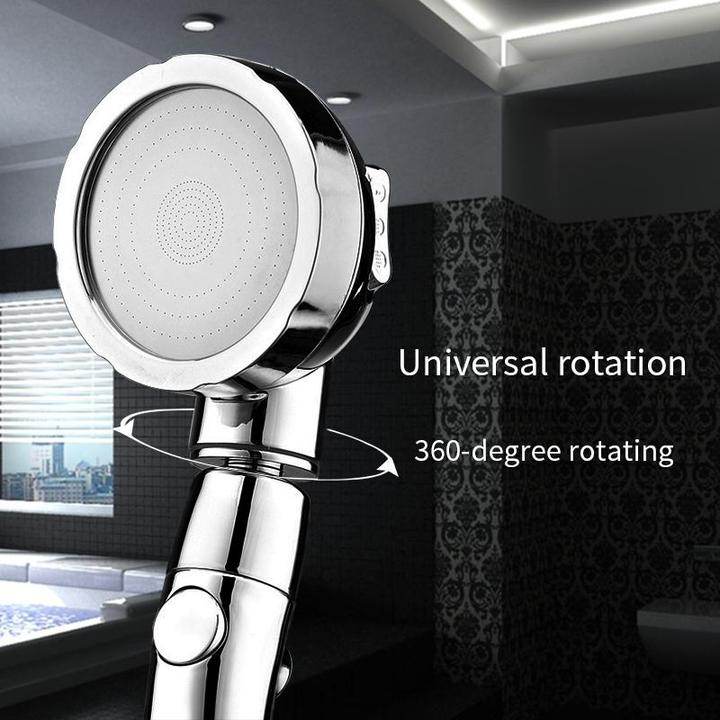 German supercharged household sprinkler bathroom shower rain shatter-resistant suit shower handheld flower wine bathroom shower head - Mubimart