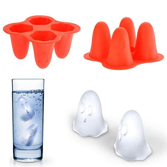 Ghost ice tray halloween ice cube mold - Mubimart