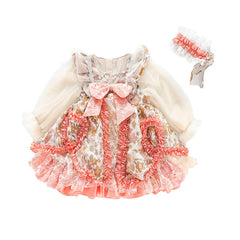 Girl Dress Spring Girl Baby Princess Dress - Mubimart - Baby Cloth 