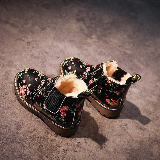 Girls' Autumn Martin Boots - Mubimart