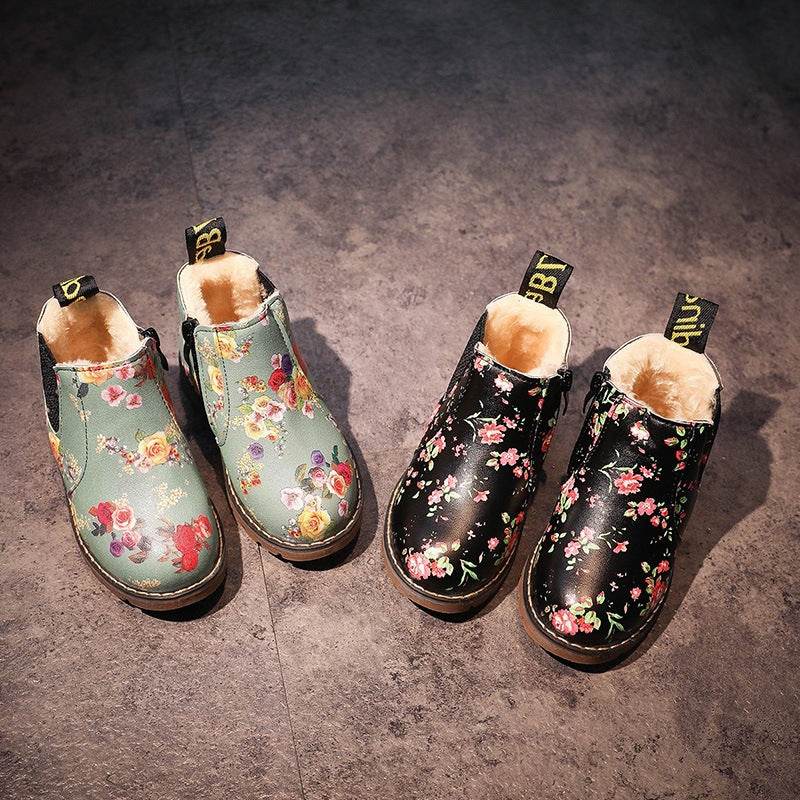 Girls' Autumn Martin Boots - Mubimart