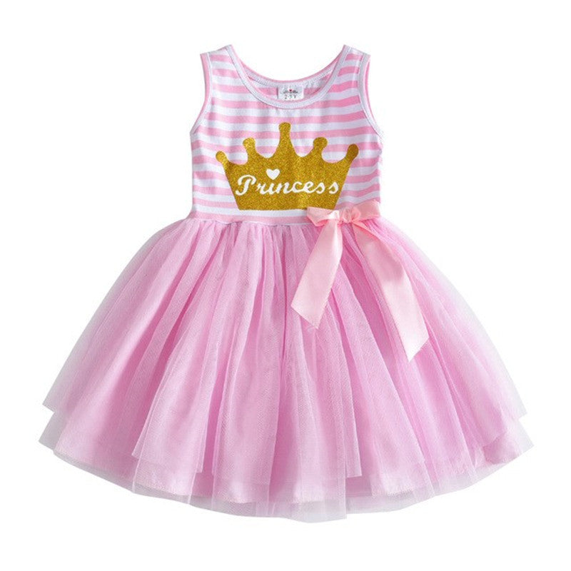 Girls Clothes Summer Princess Dresses Kids Dress - Mubimart -  