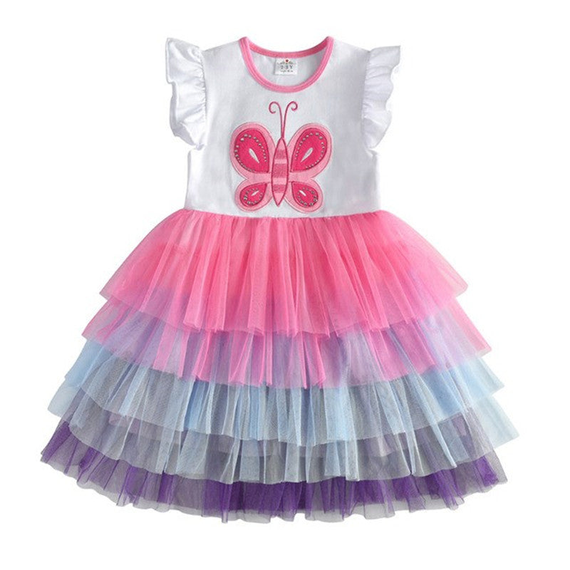 Girls Clothes Summer Princess Dresses Kids Dress - Mubimart -  