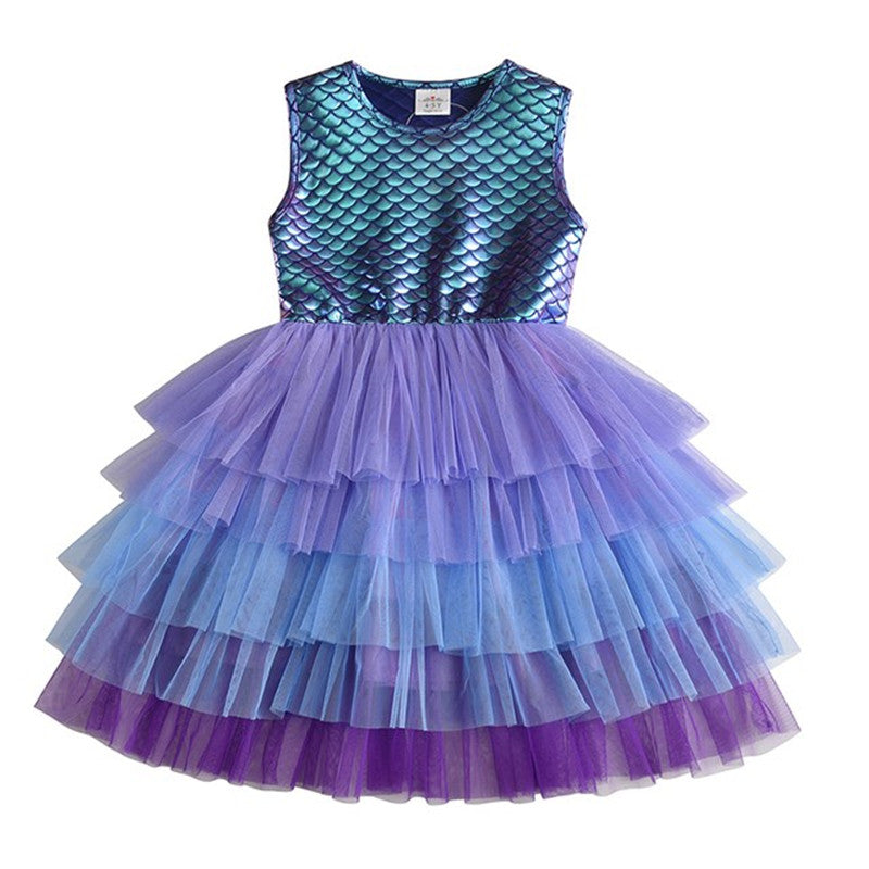 Girls Clothes Summer Princess Dresses Kids Dress - Mubimart -  