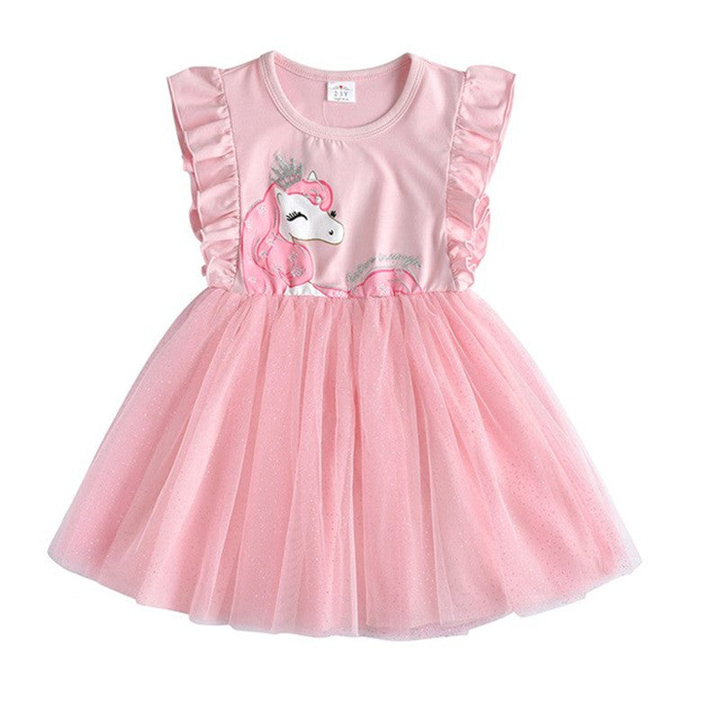 Girls Clothes Summer Princess Dresses Kids Dress - Mubimart -  