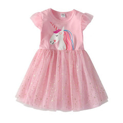 Girls Clothes Summer Princess Dresses Kids Dress - Mubimart -  