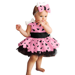 Girls Fashion Simple Halloween Mesh Costume Suit - Mubimart -  