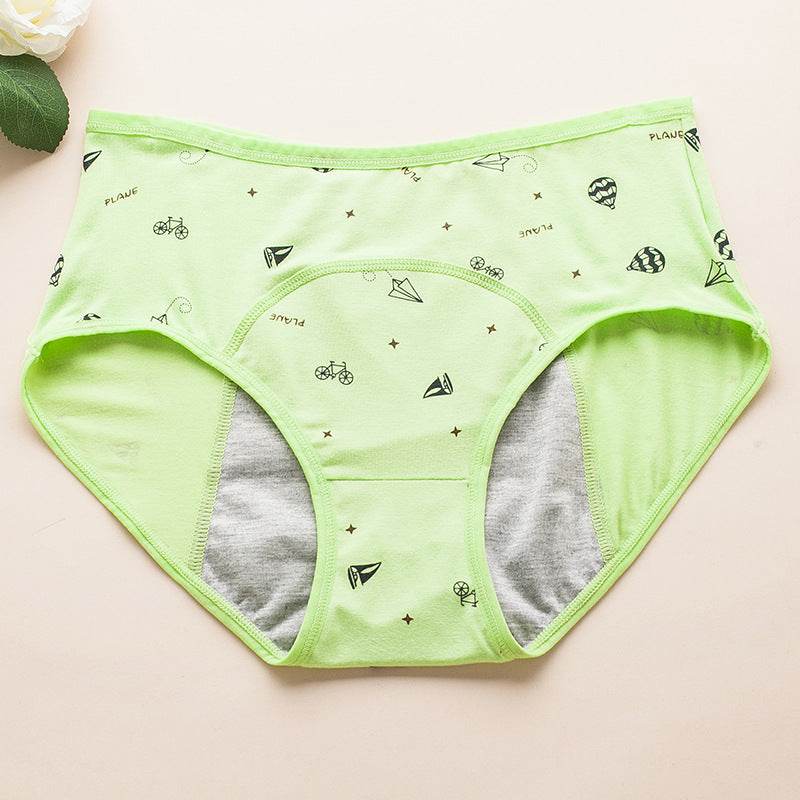 Girls' Menstrual Period Underwear Leak Proof - Mubimart