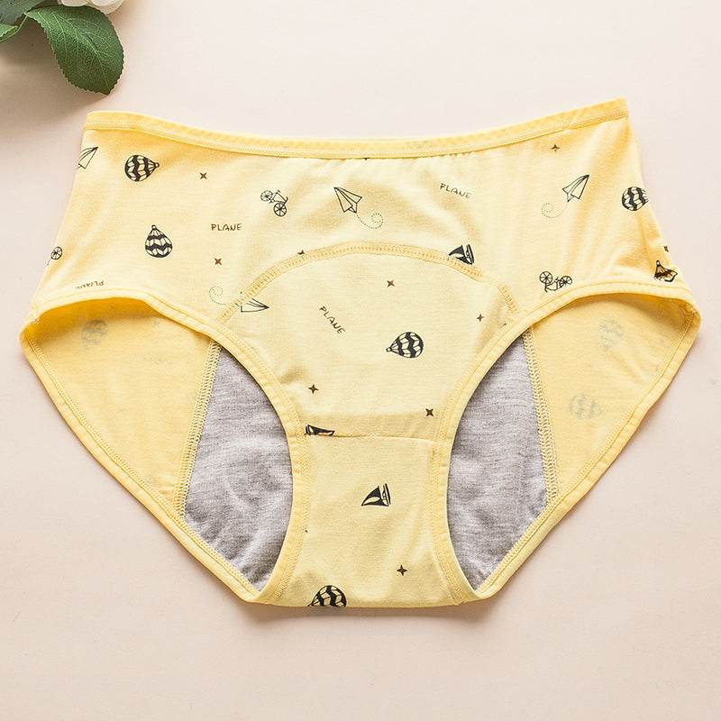 Girls' Menstrual Period Underwear Leak Proof - Mubimart
