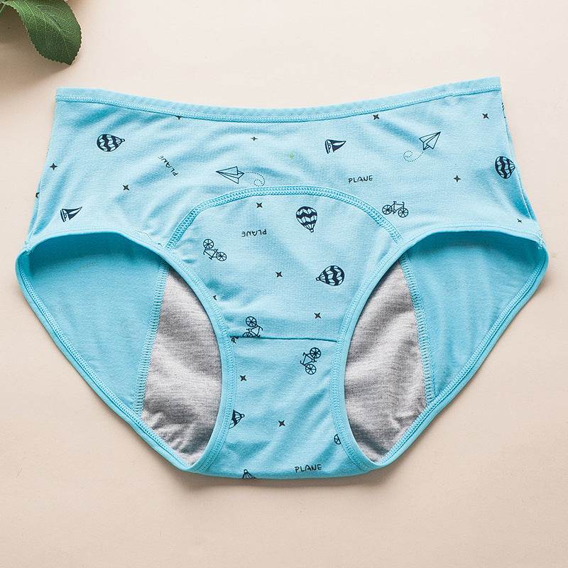 Girls' Menstrual Period Underwear Leak Proof - Mubimart