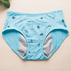 Girls' Menstrual Period Underwear Leak Proof - Mubimart - Period underwear 