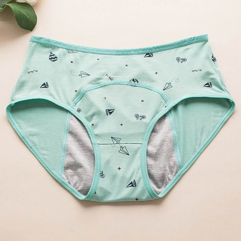 Girls' Menstrual Period Underwear Leak Proof - Mubimart