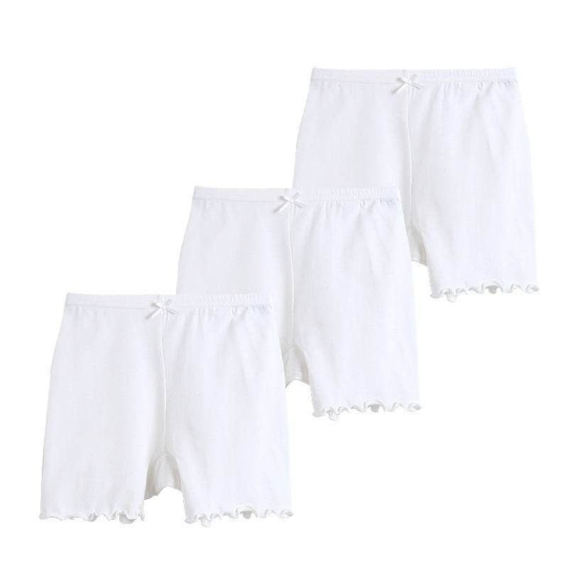 Girls' Safety Pants Anti-empty Three-point Leggings - Mubimart