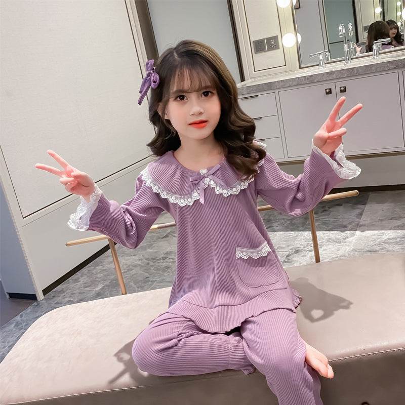 Girls' Suits, Autumn Clothes, Western Style, Children's Clothes - Mubimart
