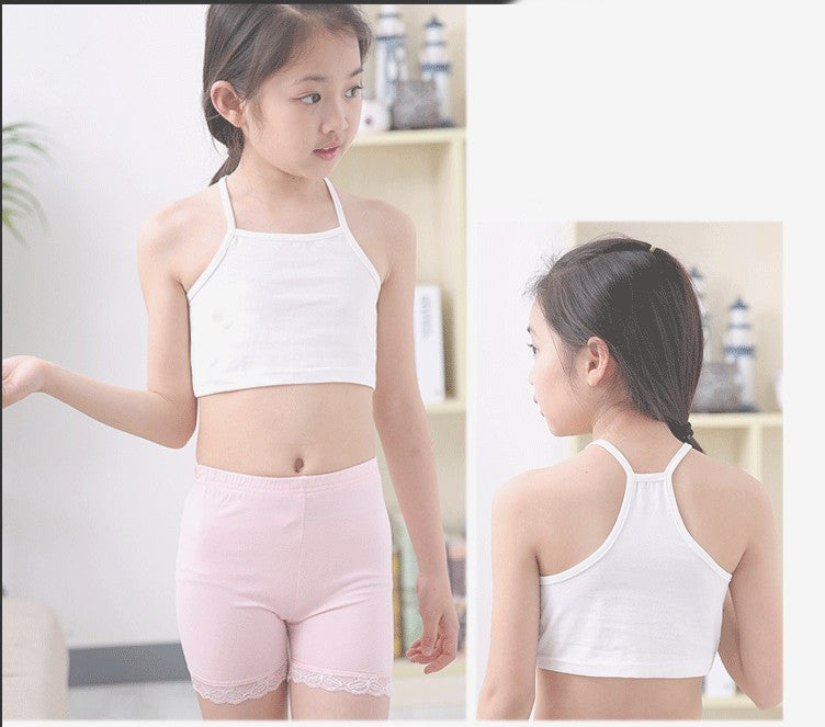 Girls Tube Top Wrapped Chest Camisole Girls Developmental Underwear - Mubimart -  