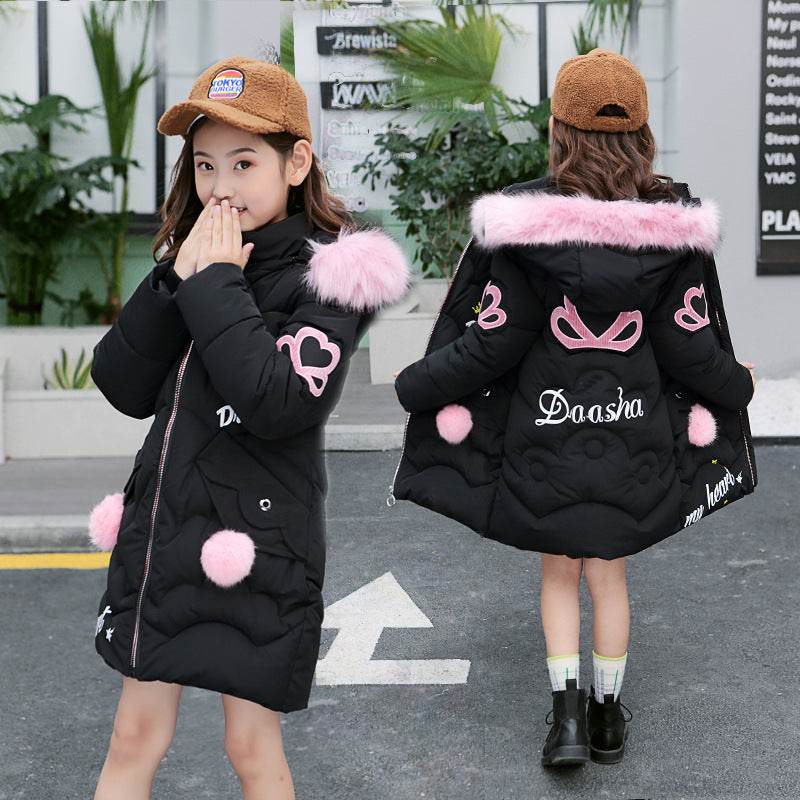 Girls' cotton-padded jackets - Mubimart