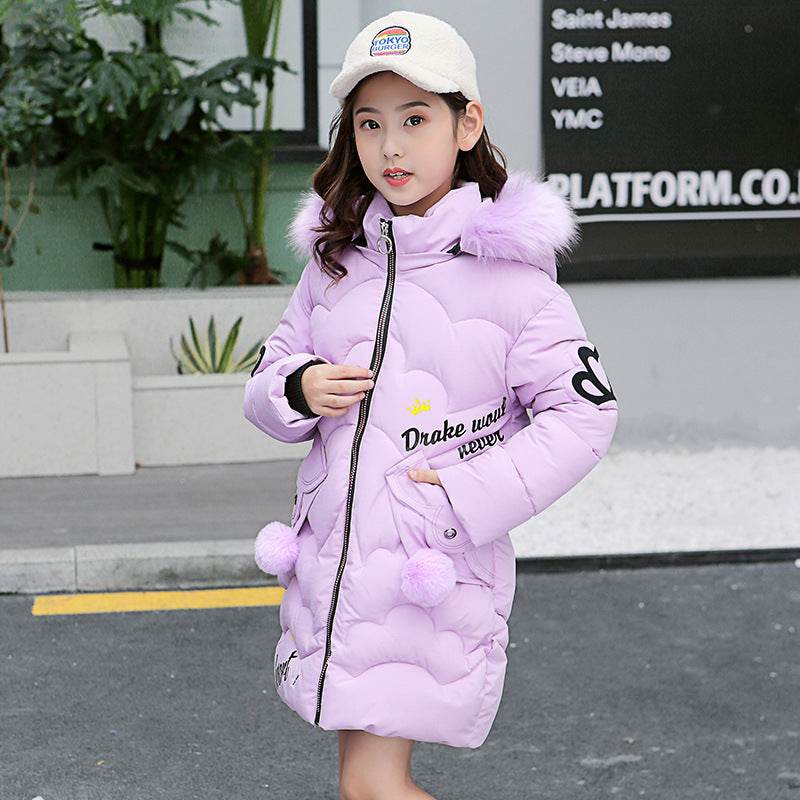 Girls' cotton-padded jackets - Mubimart