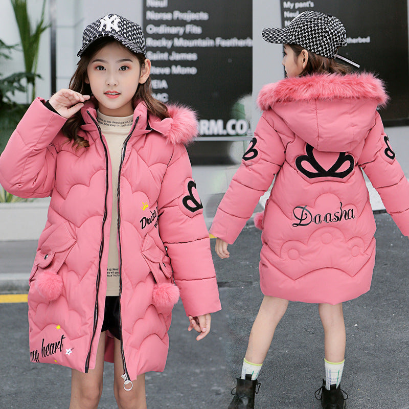 Girls' cotton-padded jackets - Mubimart -  