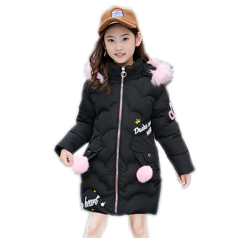 Girls' cotton-padded jackets - Mubimart -  