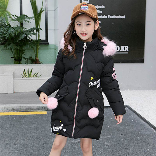 Girls' cotton-padded jackets - Mubimart