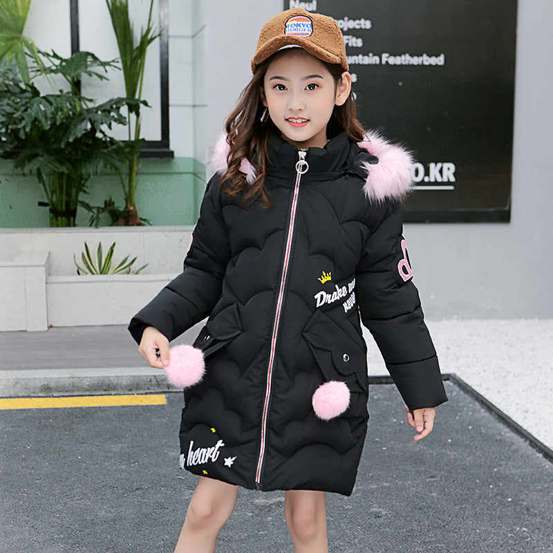 Girls' cotton-padded jackets - Mubimart -  