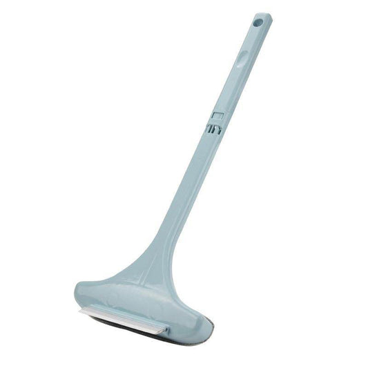 Glass Cleaning Tool Cleaning Brush Washing Window Cleaner Squeegee Wiper Long Handle Head Brush Window Cleaner Scrubbe - Mubimart