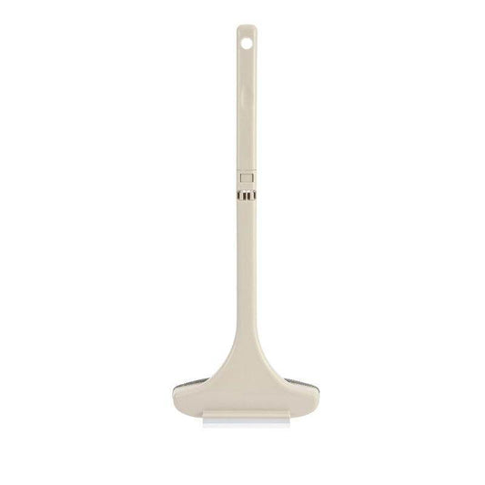 Glass Cleaning Tool Cleaning Brush Washing Window Cleaner Squeegee Wiper Long Handle Head Brush Window Cleaner Scrubbe - Mubimart
