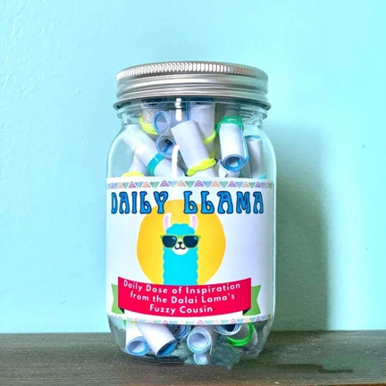 Glass Daily Surprise Encouragement Jar - Mubimart
