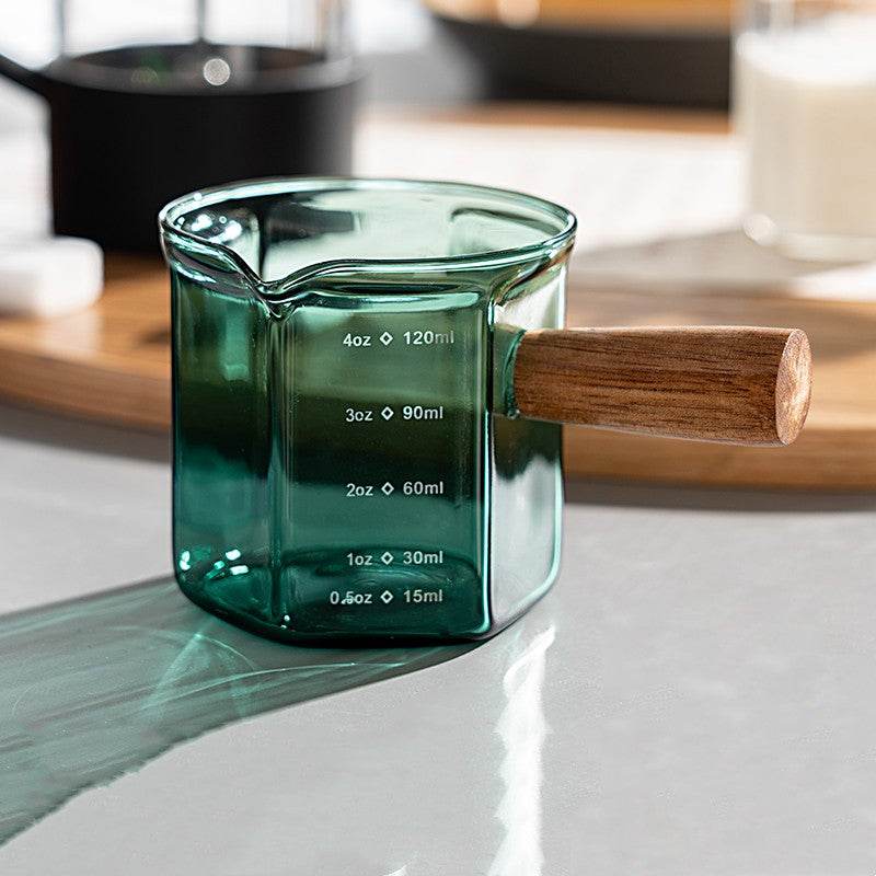 Glass Measuring Scale Coffee Measuring Cup - Mubimart