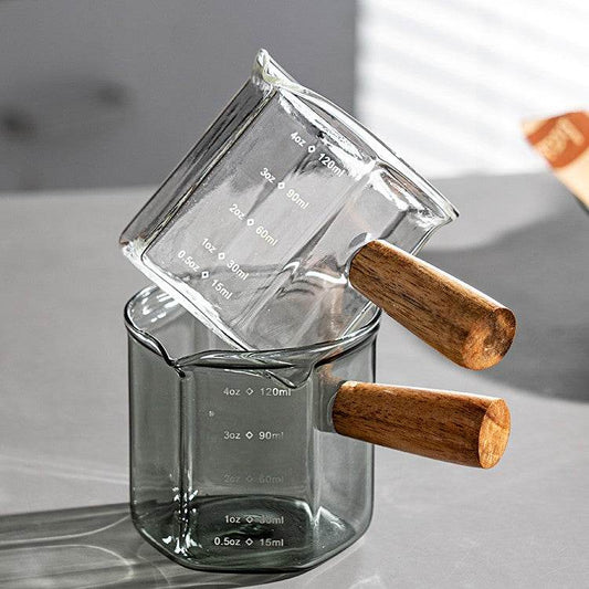 Glass Measuring Scale Coffee Measuring Cup - Mubimart