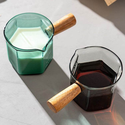 Glass Measuring Scale Coffee Measuring Cup - Mubimart