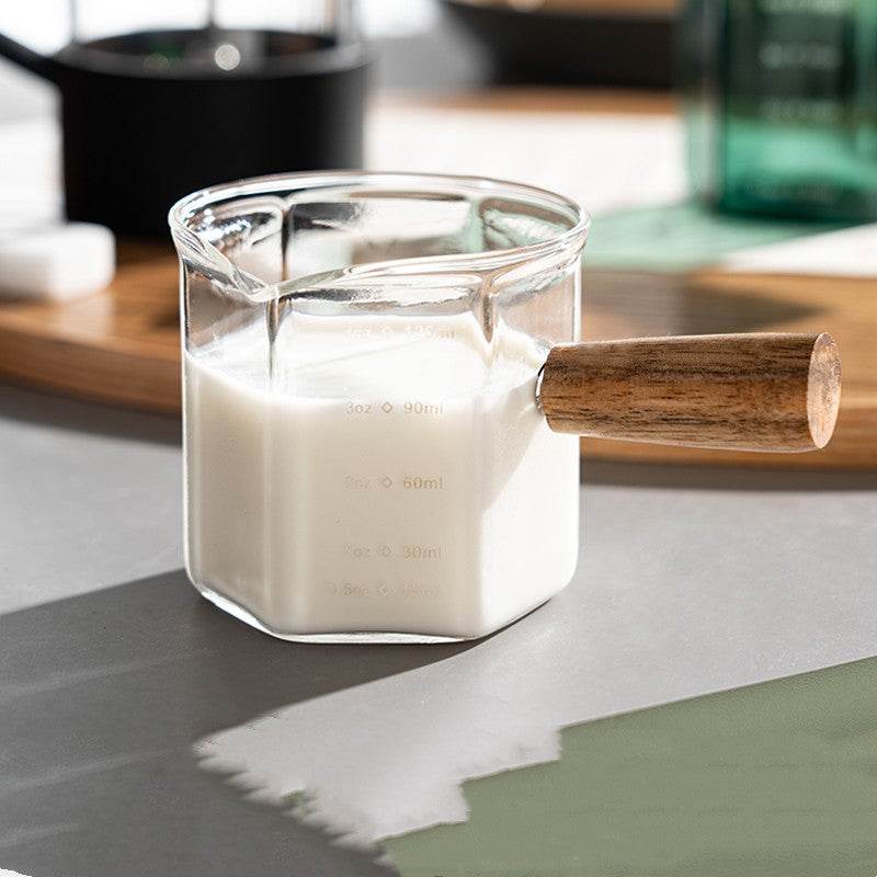 Glass Measuring Scale Coffee Measuring Cup - Mubimart