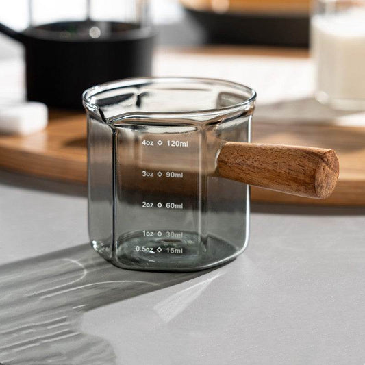 Glass Measuring Scale Coffee Measuring Cup - Mubimart