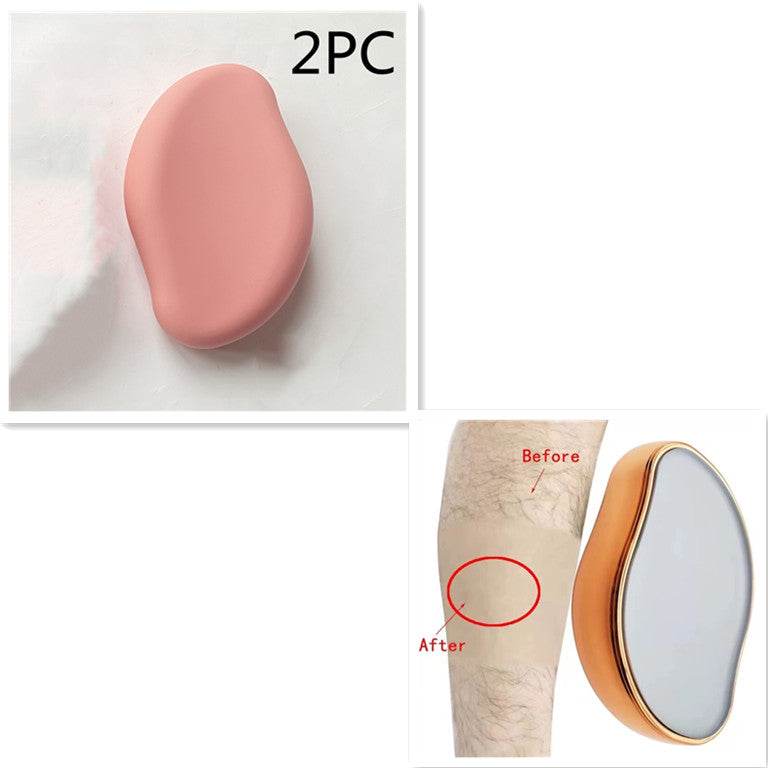 Glass Shaver Hair Removal And Exfoliation Home Beauty Tool To Remove Crystal Hair Remover - Mubimart