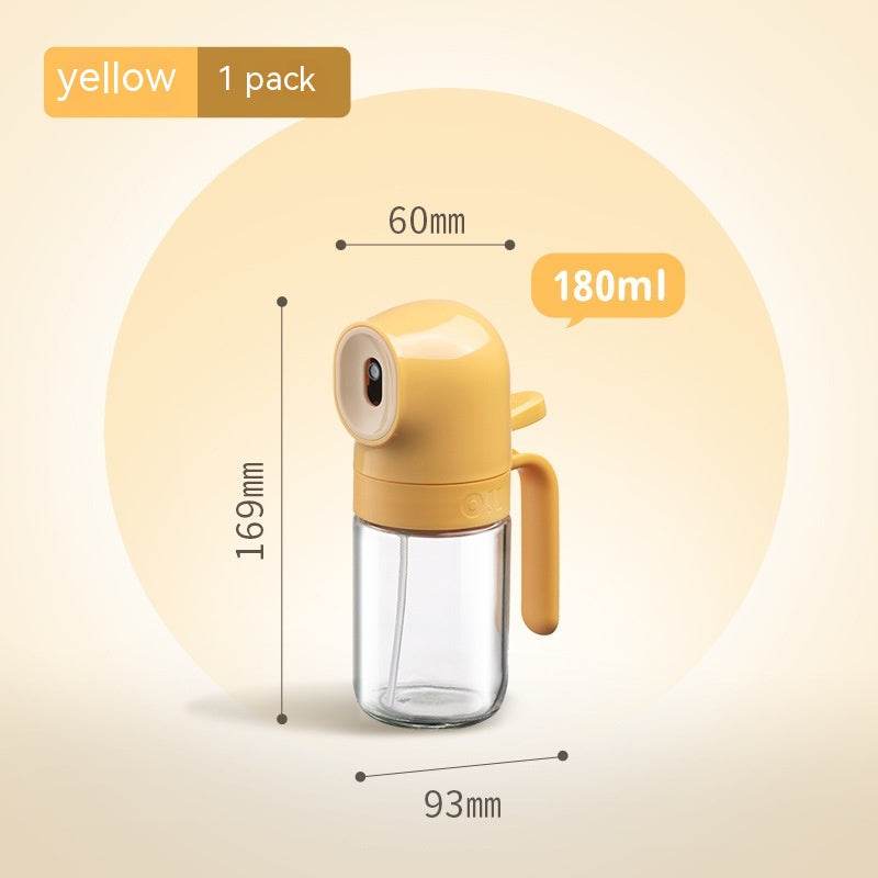 Glass Spray Oil Bottle Jar Anti-leakage Air Fryer - Mubimart