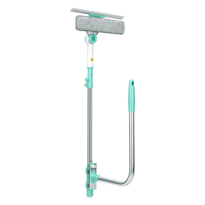 Glass Squeegee Home High-rise Window Telescopic Double-sided - Mubimart
