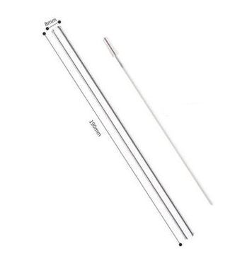 Glass Straws, Pearl Milk Tea Coarse Drinking Straws, Non-disposable Transparent Water Cups, Long Straws - Mubimart -  