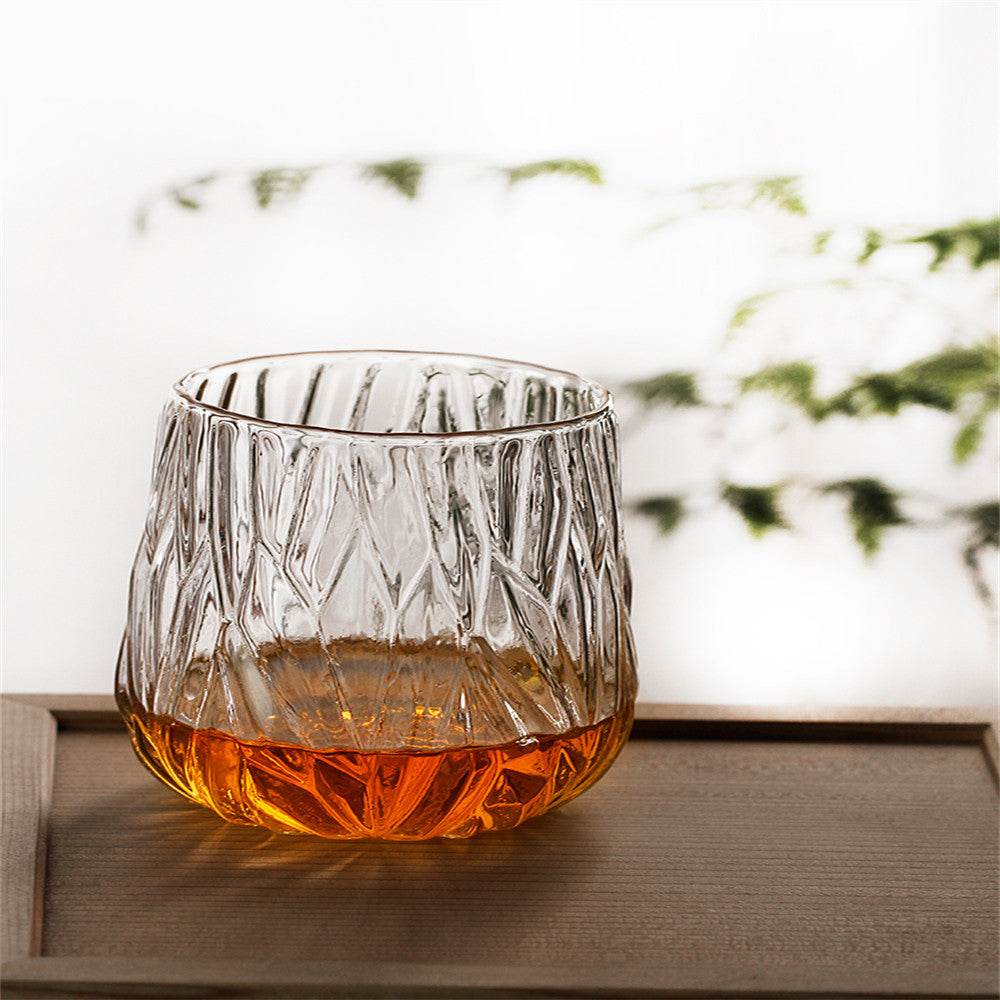 Glass Whisky Water Glass Drink Cup Nordic Ins Style - Mubimart