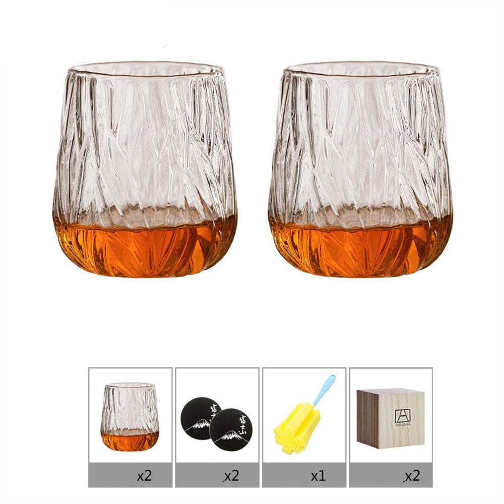 Glass Whisky Water Glass Drink Cup Nordic Ins Style - Mubimart