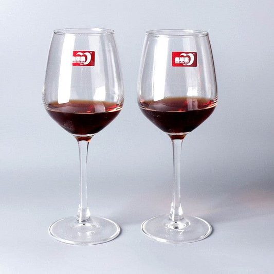 Glass Wine Glass Red Wine Glass Gift Box 2pcs - Mubimart
