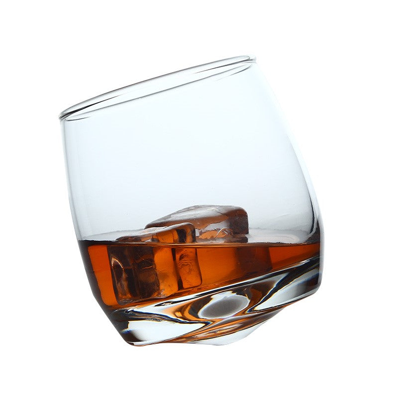 Glass cup transparent wine glass creative - Mubimart -  