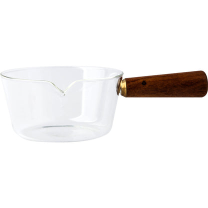 Glass milk pot - Mubimart -  