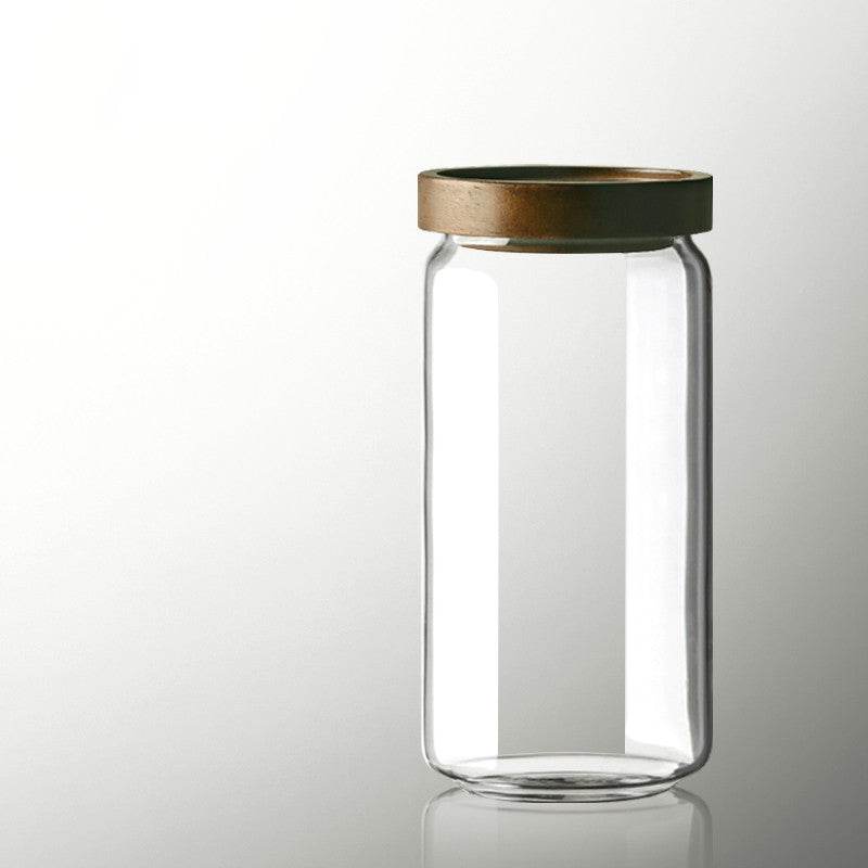 Glass sealed jar - Mubimart