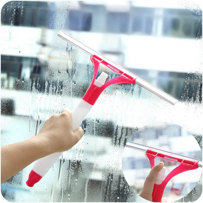 Glass shaving integrated water glass cleaner, window cleaner, tile floor scraper household cleaning tool - Mubimart